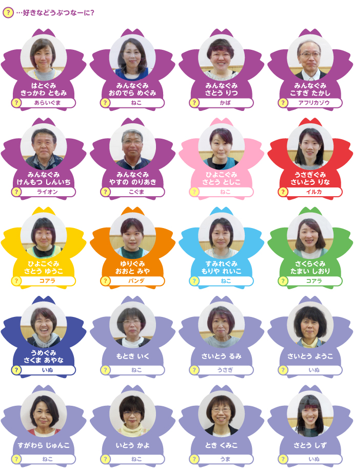 鶴岡幼稚園の先生たち